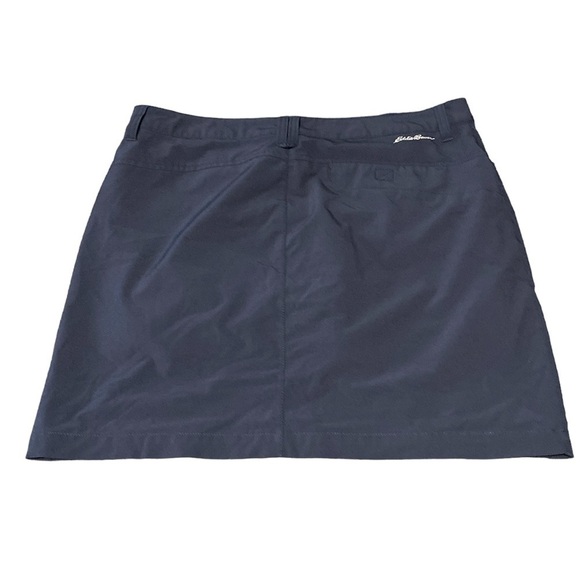 Eddie Bauer Navy Blue Hiking Adventure Skort size 10 - Picture 2 of 8
